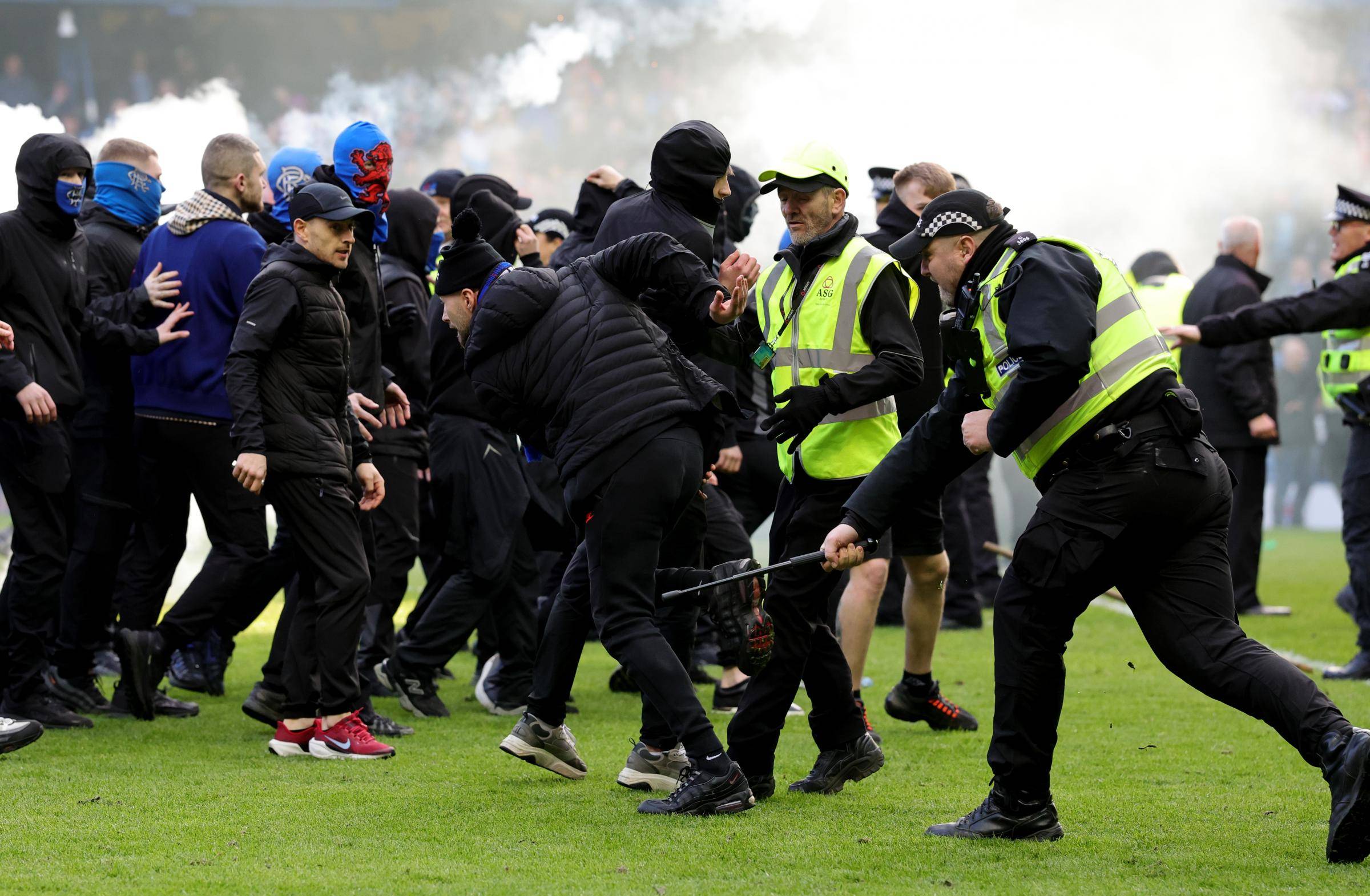 Rangers vs Celtic bedlam was ‘bubbling’ and started long before kickoff