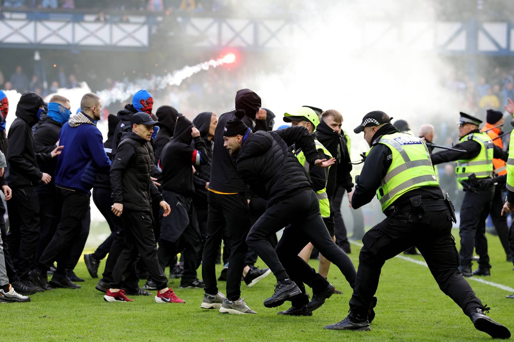 Rangers vs Celtic chaos ‘completely and utterly unacceptable’, says John Swinney