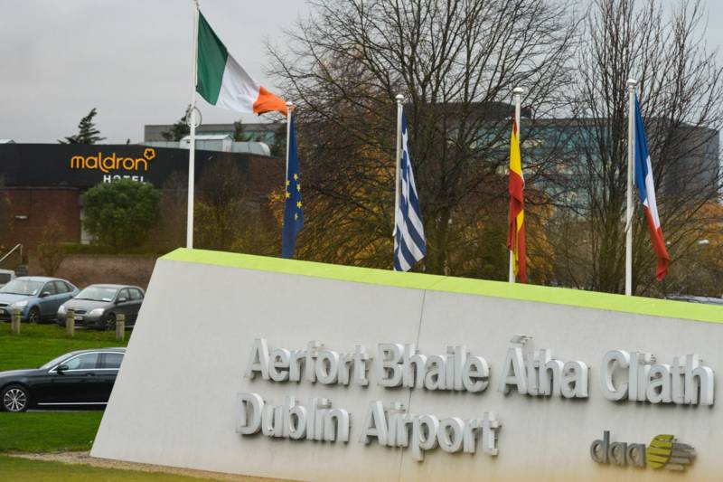 Dublin Airport’s brutal penalty dig at Rangers after Celtic’s Scottish Cup win