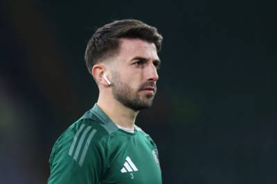 Greg Taylor salutes Liam Scales’ rise as defender captains Celtic to Ibrox masterclass