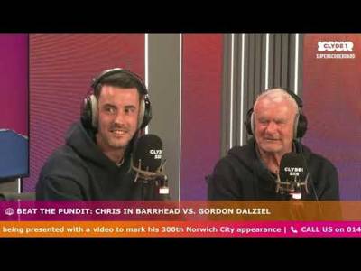 Beat the Pundit | Chris in Barrhead V Gordon Dalziel