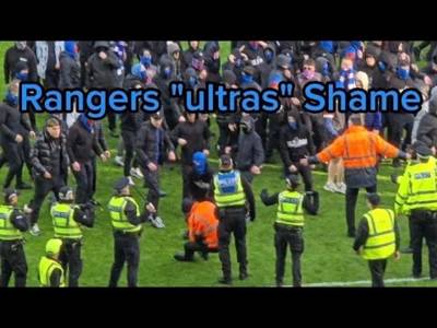 Scotland’s Shame at it again &ndash; Rangers “Ultras” react to Celtic Win