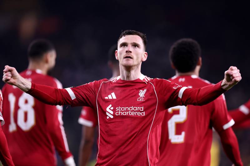 Andy Robertson to Celtic talked up by Liverpool legend as he explains why move makes sense