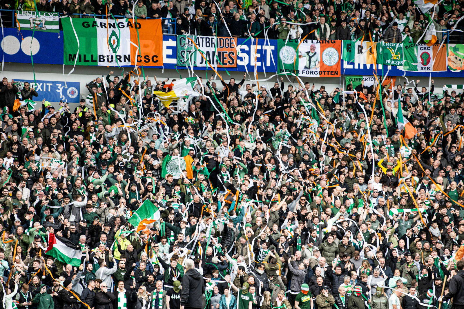 Ryan Stevenson’s piece on the Celtic fans reeks of hypocrisy … and stupidity.