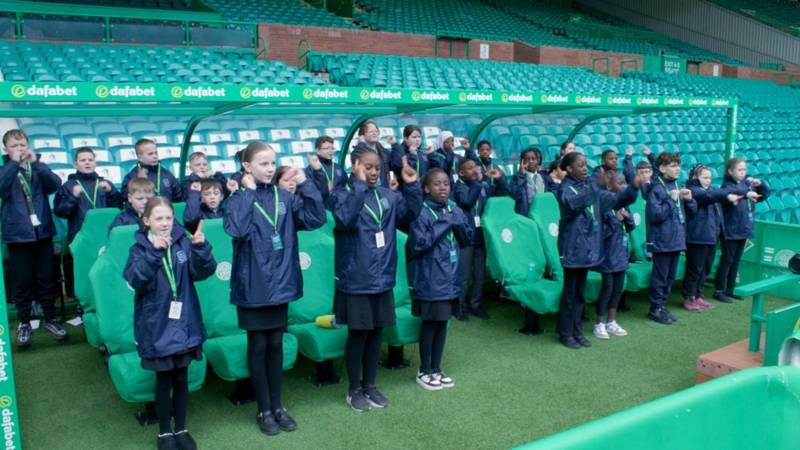 You’ll Never Sing Alone: Berryhill Primary Choir pitch perfect for Tommy Gemmell