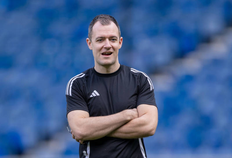 WONKY VAR lines at Ibrox- only one Scottish pundit calls it out