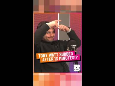 Tony Watt Subbed after 13 Minutes!?