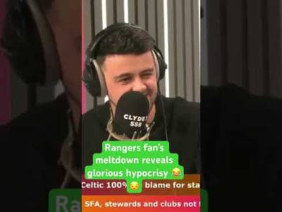 Rangers fans’ glorious Celtic hypocrisy 😂🤪