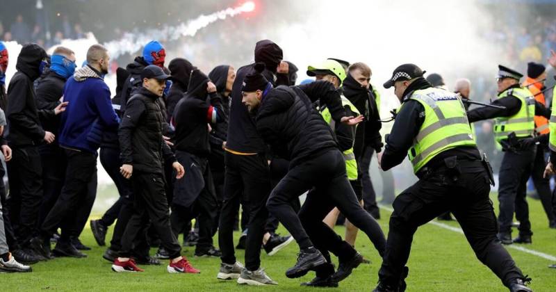 Rangers release statement on Celtic fan violence and slam ‘unnacceptable’ scenes