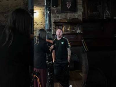 📹 Come BTS with Aiden McGeady on set of the new Irish Origins #CelticFC x adidas shoot 🍀
