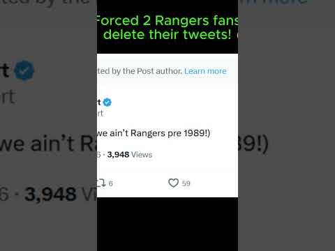 Dublin Airport owns Rangers fans???