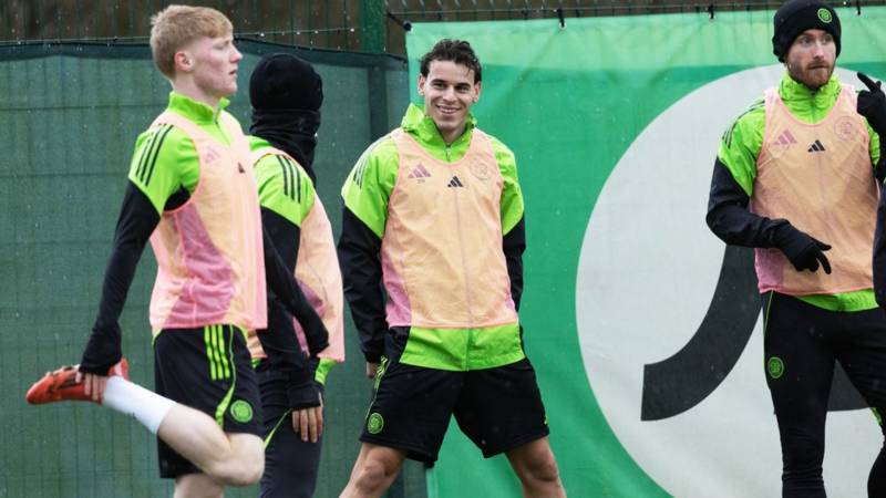 Training Gallery: Celtic v Motherwell