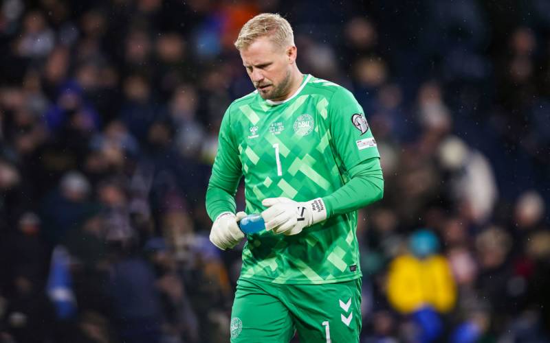 Celtic’s Kasper Schmeichel drops bombshell news as extent of shoulder issue laid bare