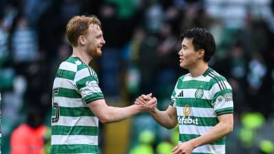 Liam Scales & Yang: Post-match reaction on Celtic TV