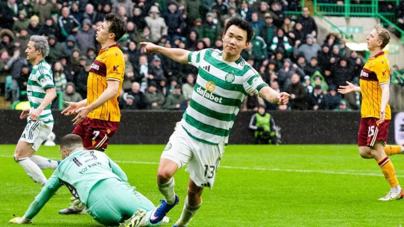 Yang at the double as Celtic take all three points against Motherwell