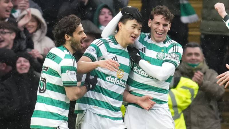 CELTIC 3 MOTHERWELL 1: Parkhead men keep their title hopes alive after Jens Berthel Askou’s stylish Steelmen are undone by second-half red card