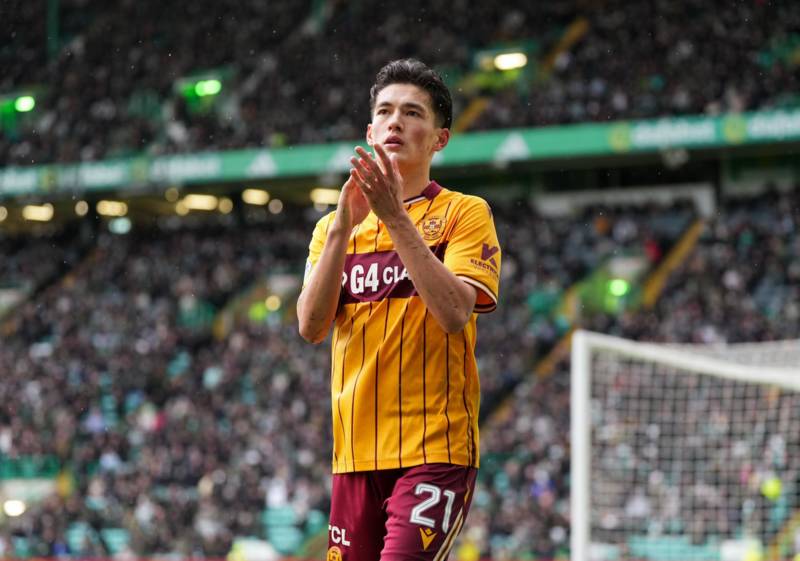 Elijah Just ‘looks like he’s been at war’ as Askou surprised Celtic star escaped red