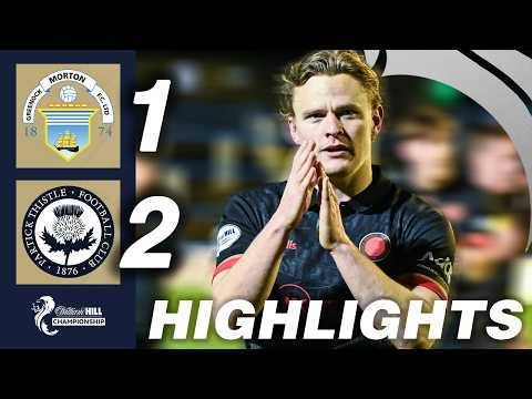 Greenock Morton 1-2 Partick Thistle | HIGHLIGHTS | William Hill Championship