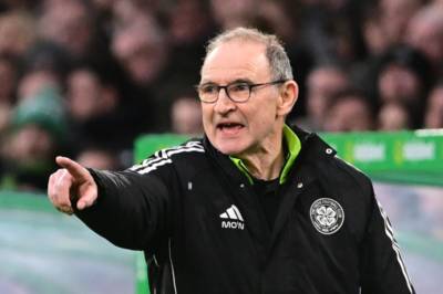 Martin O’Neill names Celtic XI to face Motherwell, makes three changes