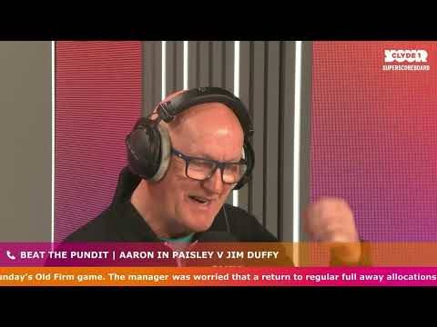 Beat the Pundit | Aaron in Paisley V Jim Duffy