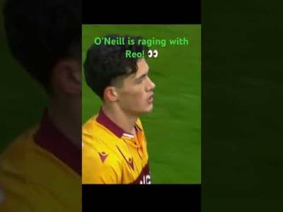 UNSEEN: Martin O’Neill raging with Reo Hatate 😡