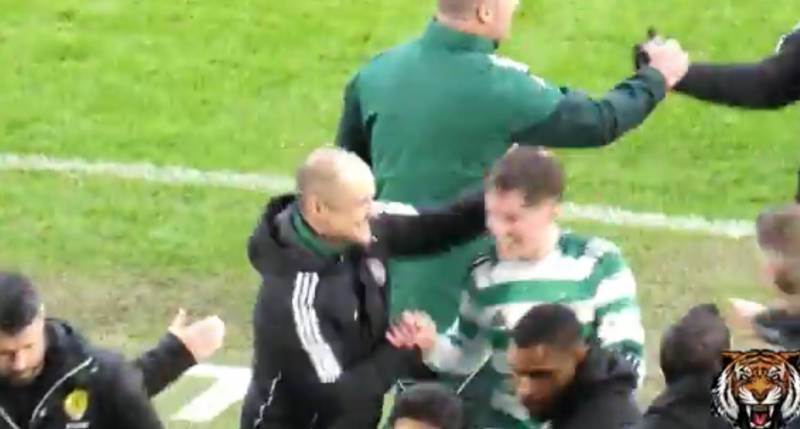 Watch brilliant unseen Shaun Maloney moment after Celtic’s win over Motherwell
