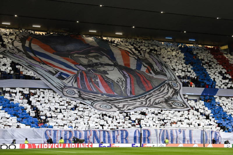 In the shadow of the Billy Boys.