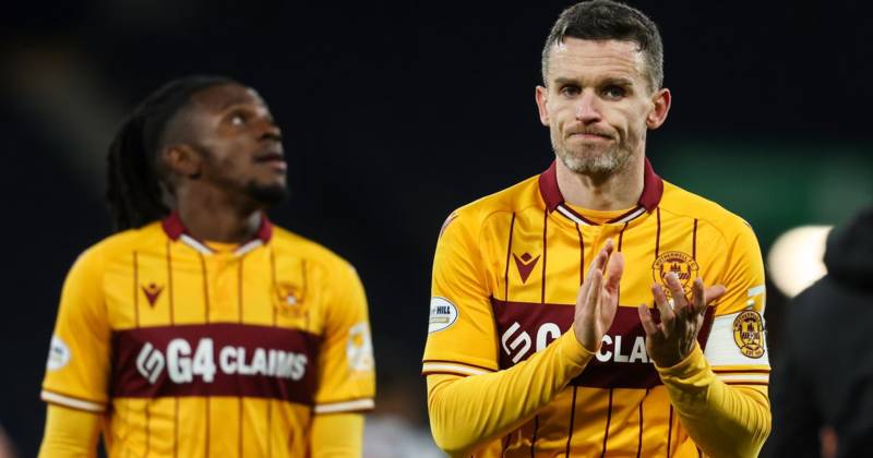 Motherwell skipper calls for ‘no regrets’ as side must ensure they don’t falter on fourth spot after Celtic defeat