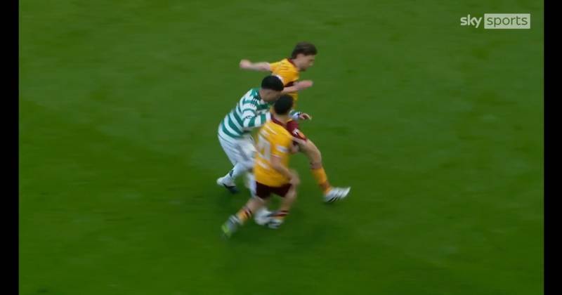 ‘Naughty’ Alex Oxlade Chamberlain Celtic challenge in the red zone as ‘stupid’ Daizen Maeda gets a pass