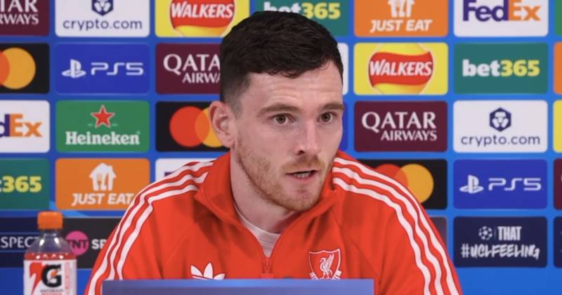 Andy Robertson in Liverpool apology as Celtic transfer pitch followed by blunt contract response