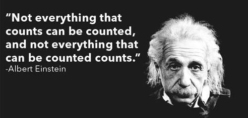 Not Everything That Can Be Counted Counts