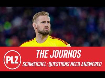 Why was Schmeichel allowed to play through the pain