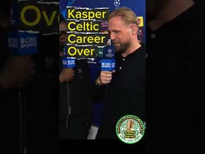 Celtic career over / Kasper faces 10–12 months of rehabilitation