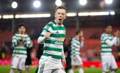 Celtic’s major Callum McGregor boost as skipper nears return