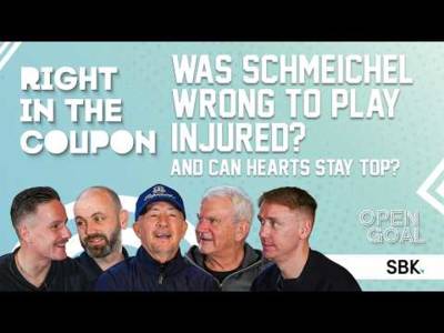 WAS SCHMEICHEL WRONG TO PLAY FOR CELTIC INJURED & CAN HEARTS STAY TOP? | Right In The Coupon