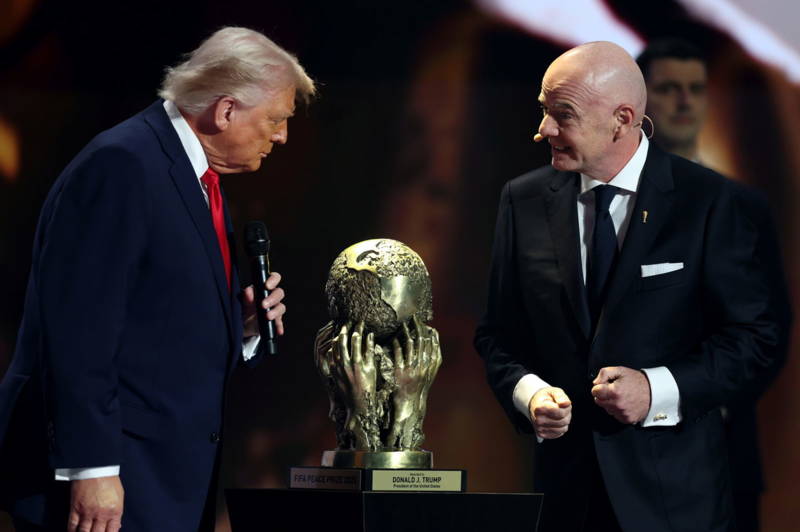 It is time for FIFA to scrap the “Peace Prize” and for Infantino to resign. It is time for FIFA to scrap the “Peace Prize” and for Infantino to resign.
