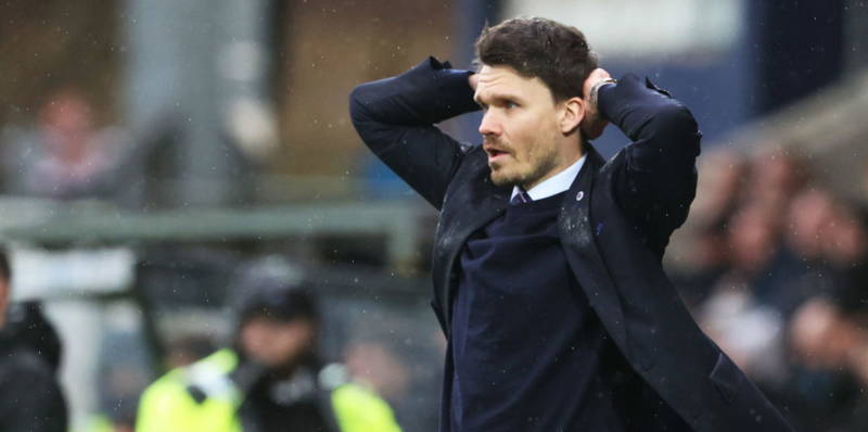 Has been Andy Gray is wheeled out to tell everyone Danny Röhl needs “more time” to figure out how to catch Celtic