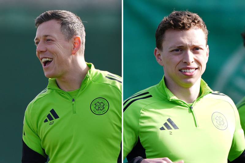 Key Celtic duo spotted in training after being sidelined through injury