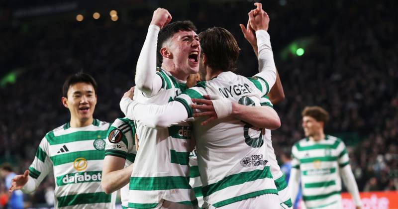Celtic’s merry band of serial winners play their role in title race as Callum McGregor return hailed