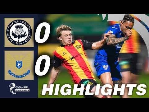 Partick Thistle 0-0 St. Johnstone | HIGHLIGHTS | William Hill Championship