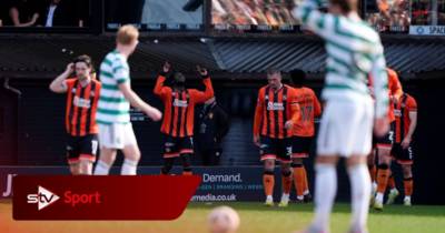 Celtic stumble in title race with damaging defeat at Dundee United
