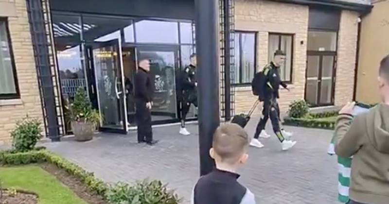 Heartbroken dad calls out Celtic stars for autograph ‘snub’ as punters fume after young fans miss out