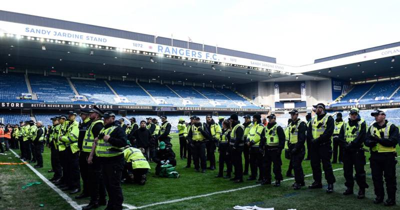 Police ‘failure’ behind Rangers and Celtic fan chaos revealed after ugly Ibrox scenes