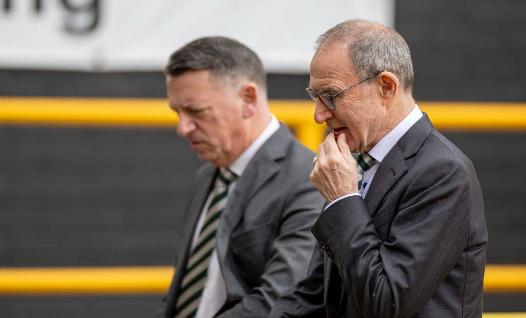 Martin O’Neill Reacts As Celtic Fans Turn On Board At Tannadice
