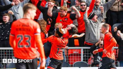 Has Dundee Utd win left four teams fighting to avoid play-off? Has Dundee Utd win left four teams fighting to avoid play-off?