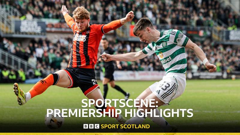 Watch all the weekend Premiership goals, including Dundee United v Celtic
