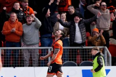 Ex-Ireland U21 international on target as Dundee United stun Celtic