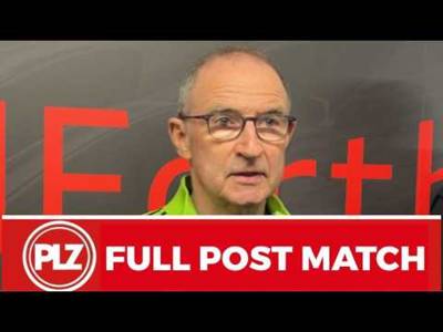 Martin O’Neill | Dundee United 2-0 Celtic | Full Post Match