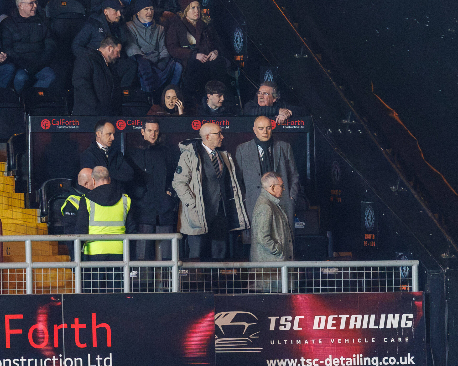 Richard Gordon describes how police intervened as Celtic directors left Tannadice amid fan fury