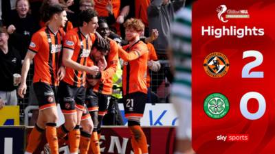 Dundee Utd beat Celtic to dent champions’ title bid!